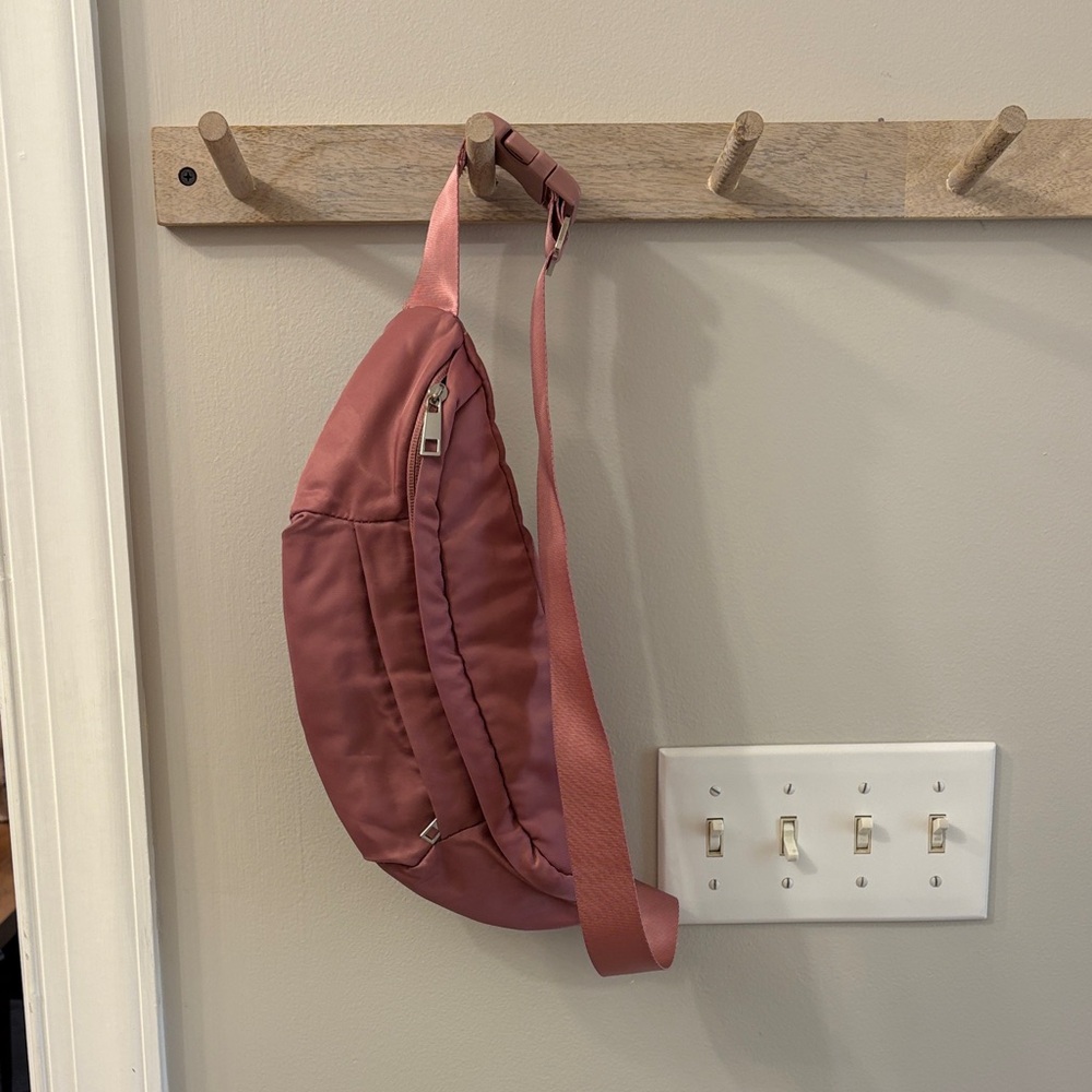 a new day Rose Pink Crossbody Sling Bag